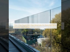 15mm クリア 硬化 ガラス バルストラード 甲板 プール フェンス バルコニー 庭 レンジャー