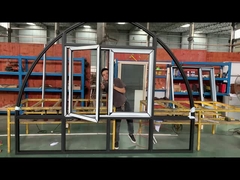 アーチ型ドアと窓に使用する5+12A+5 MM断熱ガラス、6063-T5アルミニウムプロファイル